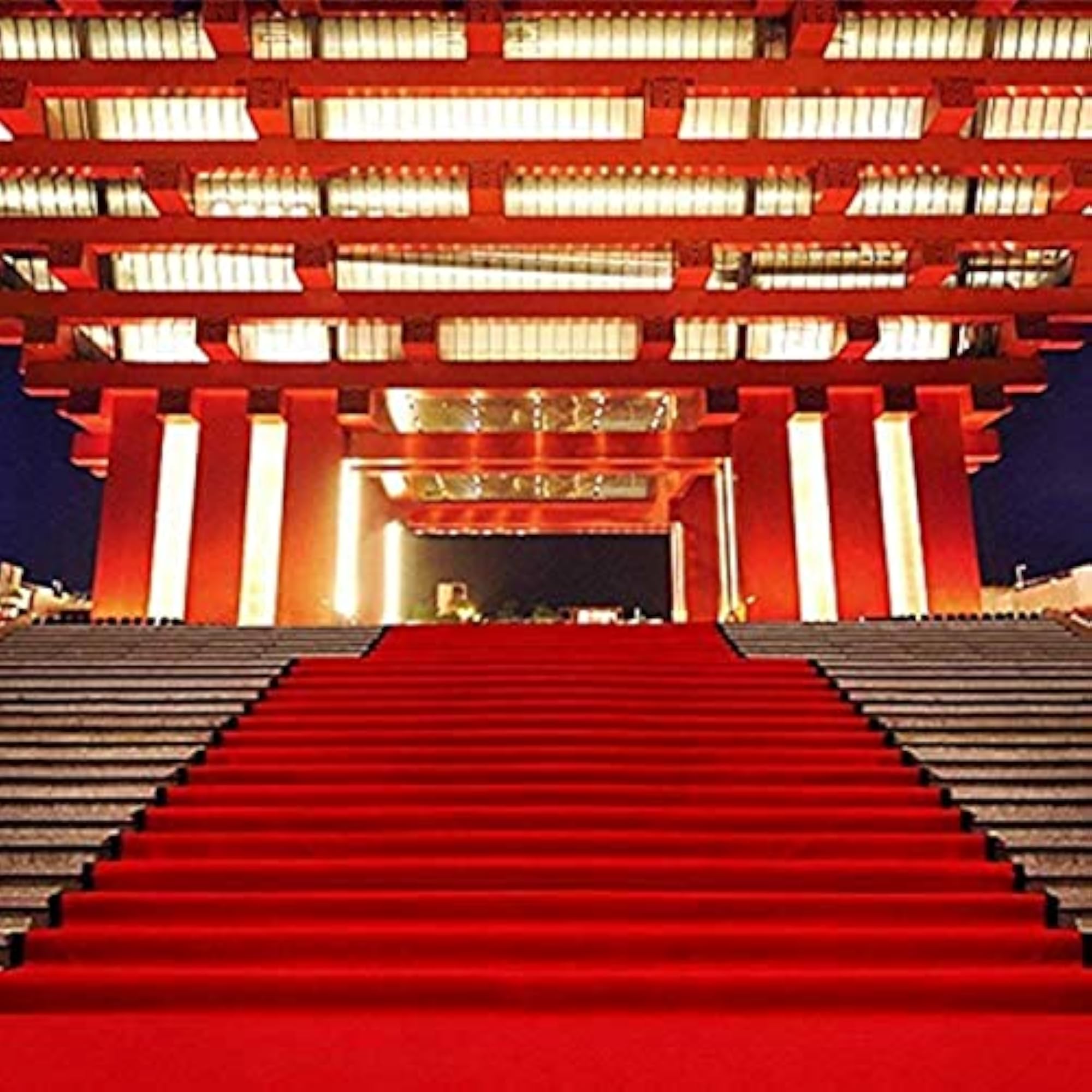 Red Nylon Floor Mats Runners for Home & Events